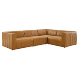 Bartlett 4-Piece Vegan Leather Sectional Sofa by Lefancy