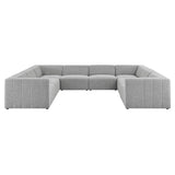 Bartlett 8-Piece Upholstered Fabric Sectional Sofa by Lefancy