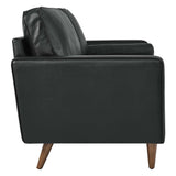 Valour Leather Sofa by Lefancy