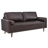 Valour Leather Sofa by Lefancy