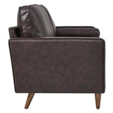 Valour Leather Sofa by Lefancy