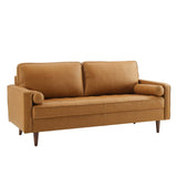 Valour Leather Sofa by Lefancy