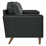 Valour 81" Leather Sofa by Lefancy