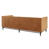 Devote Channel Tufted Performance Velvet Sofa by Lefancy