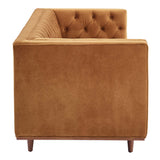 Elation Tufted Performance Velvet Sofa by Lefancy