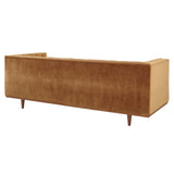 Elation Tufted Performance Velvet Sofa by Lefancy
