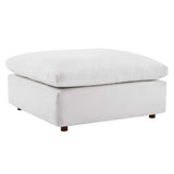 Commix 4-Piece Down Filled Overstuffed Performance Velvet Sectional Sofa by Lefancy