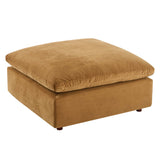 Commix 5-Piece Down Filled Overstuffed Performance Velvet Sectional Sofa by Lefancy