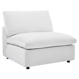 Commix 5-Piece Down Filled Overstuffed Performance Velvet Sectional Sofa by Lefancy