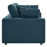 Commix Down Filled Overstuffed Loveseat by Lefancy
