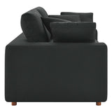 Commix Down Filled Overstuffed Loveseat by Lefancy