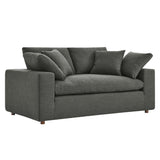 Commix Down Filled Overstuffed Loveseat by Lefancy