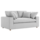 Commix Down Filled Overstuffed Loveseat by Lefancy