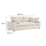 Commix Down Filled Overstuffed Sofa by Lefancy