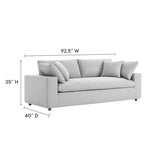 Commix Down Filled Overstuffed Sofa by Lefancy
