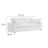 Commix Down Filled Overstuffed Sofa by Lefancy