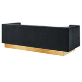 Eminence Upholstered Performance Velvet Sofa by Lefancy