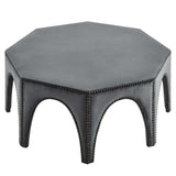 Victory Performance Velvet Ottoman by Lefancy