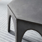 Victory Performance Velvet Ottoman by Lefancy