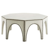 Victory Performance Velvet Ottoman by Lefancy