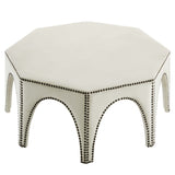 Victory Performance Velvet Ottoman by Lefancy