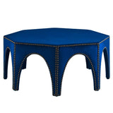 Victory Performance Velvet Ottoman by Lefancy