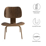 Fathom Wood Lounge Chair by Lefancy