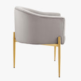 Savour Tufted Performance Velvet Accent Chairs Set of 2 by Lefancy