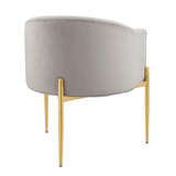 Savour Tufted Performance Velvet Accent Chairs Set of 2 by Lefancy
