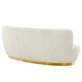 Kindred Boucle Upholstered Upholstered Fabric Sofa by Lefancy