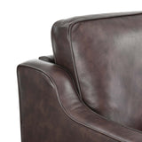Impart Genuine Leather Sofa by Lefancy