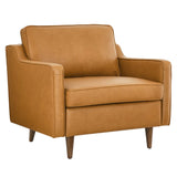 Impart Genuine Leather Armchair by Lefancy