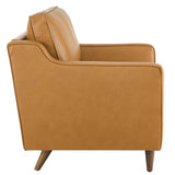 Impart Genuine Leather Armchair by Lefancy
