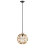 Nurture Rattan Pendant Light by Lefancy