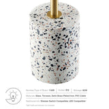 Logic Terrazzo Table Lamp by Lefancy