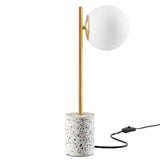 Logic Terrazzo Table Lamp by Lefancy