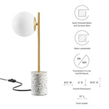 Logic Terrazzo Table Lamp by Lefancy