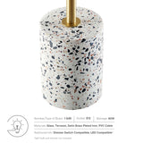 Logic Terrazzo Table Lamp by Lefancy