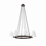 Surround 8-Light Chandelier by Lefancy