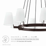 Surround 8-Light Chandelier by Lefancy