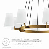 Surround 8-Light Chandelier by Lefancy