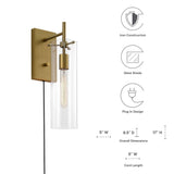 Skylark Wall Sconce by Lefancy
