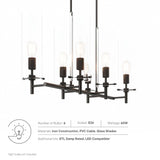 Skylark 6-Light Chandelier by Lefancy