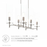 Skylark 6-Light Chandelier by Lefancy