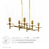 Skylark 6-Light Chandelier by Lefancy