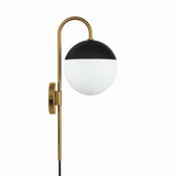 Stellar 1-Light Wall Sconce by Lefancy