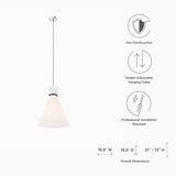 Starlight 1-Light Pendant Light by Lefancy