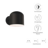 Avenue 1-Light Wall Sconce by Lefancy