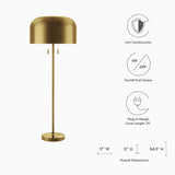 Avenue Floor Lamp by Lefancy