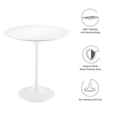 Lippa 20" Round Side Table by Lefancy